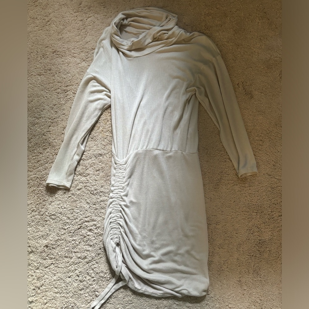 Free people cowl neck sweater dress